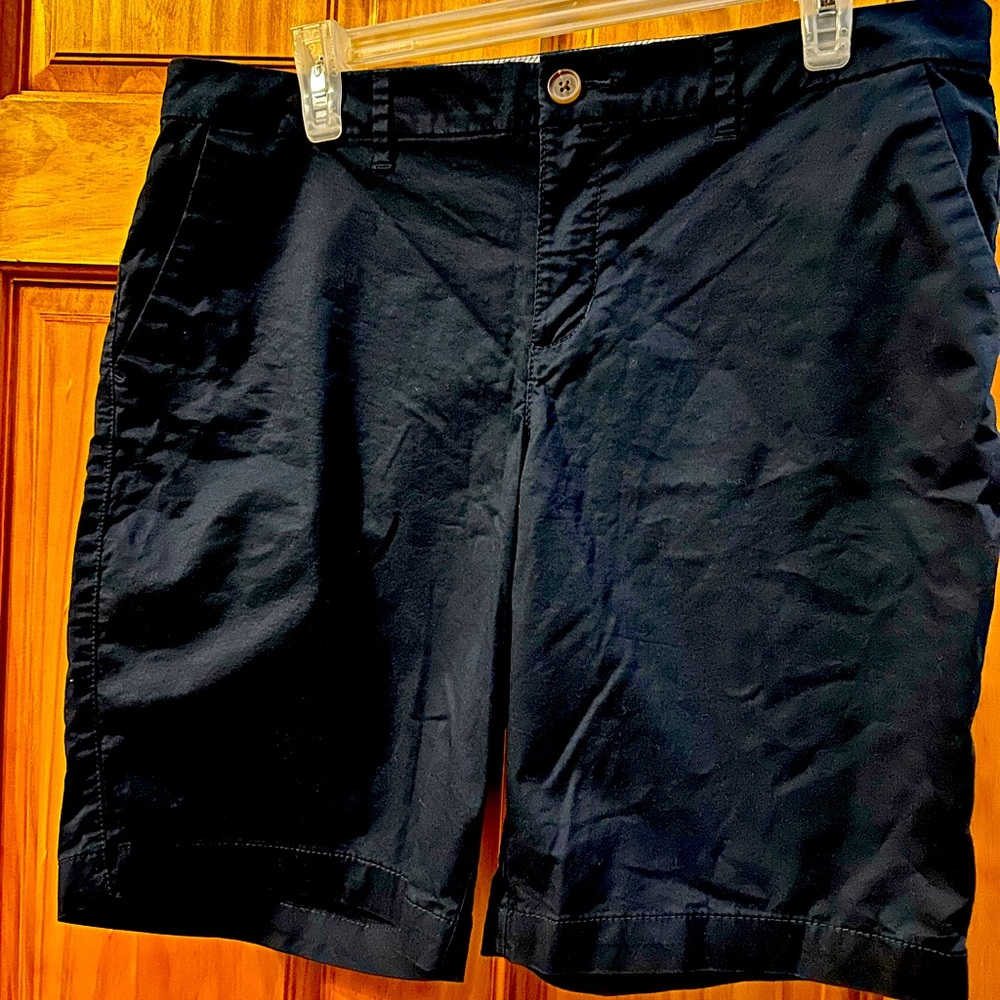 Old Navy chino shorts size 12 navy blue